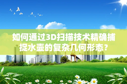 如何通过3D扫描技术精确捕捉水壶的复杂几何形态？