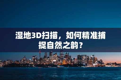 湿地3D扫描，如何精准捕捉自然之韵？