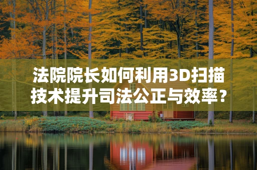 法院院长如何利用3D扫描技术提升司法公正与效率？