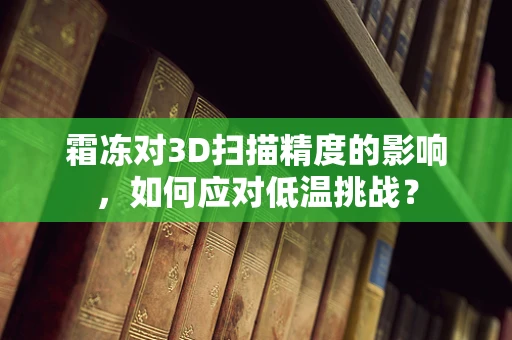 霜冻对3D扫描精度的影响，如何应对低温挑战？