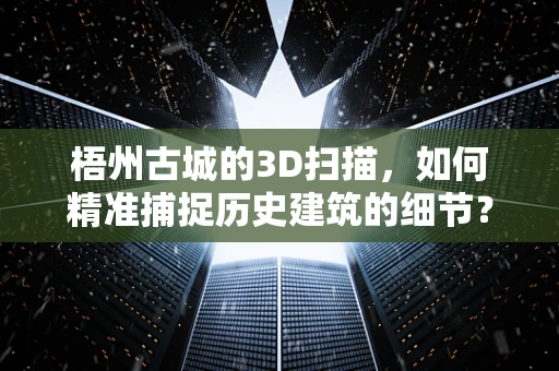 梧州古城的3D扫描，如何精准捕捉历史建筑的细节？