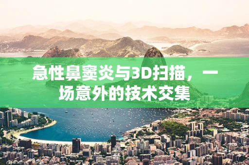 急性鼻窦炎与3D扫描，一场意外的技术交集