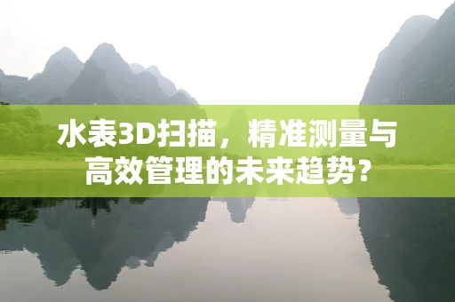 水表3D扫描，精准测量与高效管理的未来趋势？