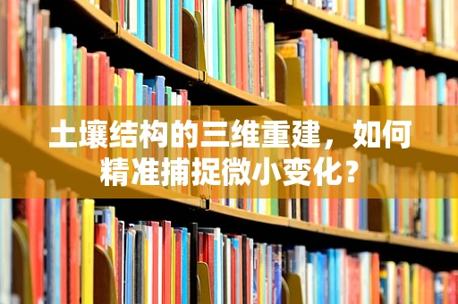 土壤结构的三维重建，如何精准捕捉微小变化？