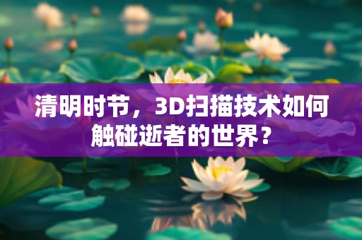 清明时节，3D扫描技术如何触碰逝者的世界？